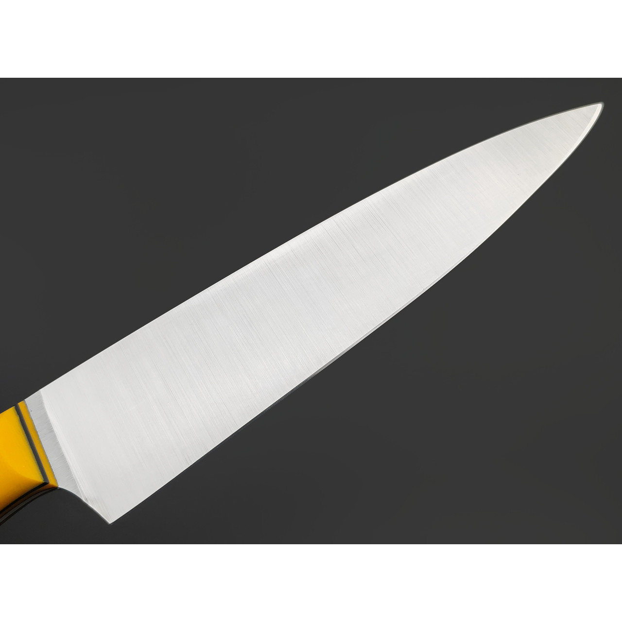 7 ножей кухонный нож Сушеф сталь Aus-10Co satin, рукоять G10 yellow & black