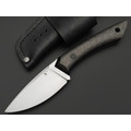 7 ножей нож Джек малый сталь PGK satin, рукоять Carbon fiber, G10 black, пины карбон