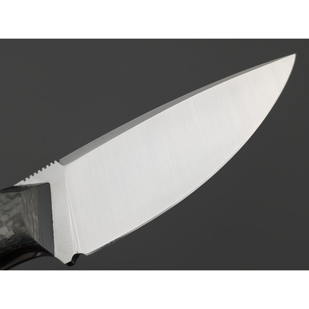 7 ножей нож Джек малый сталь PGK satin, рукоять Carbon fiber, G10 black, пины карбон