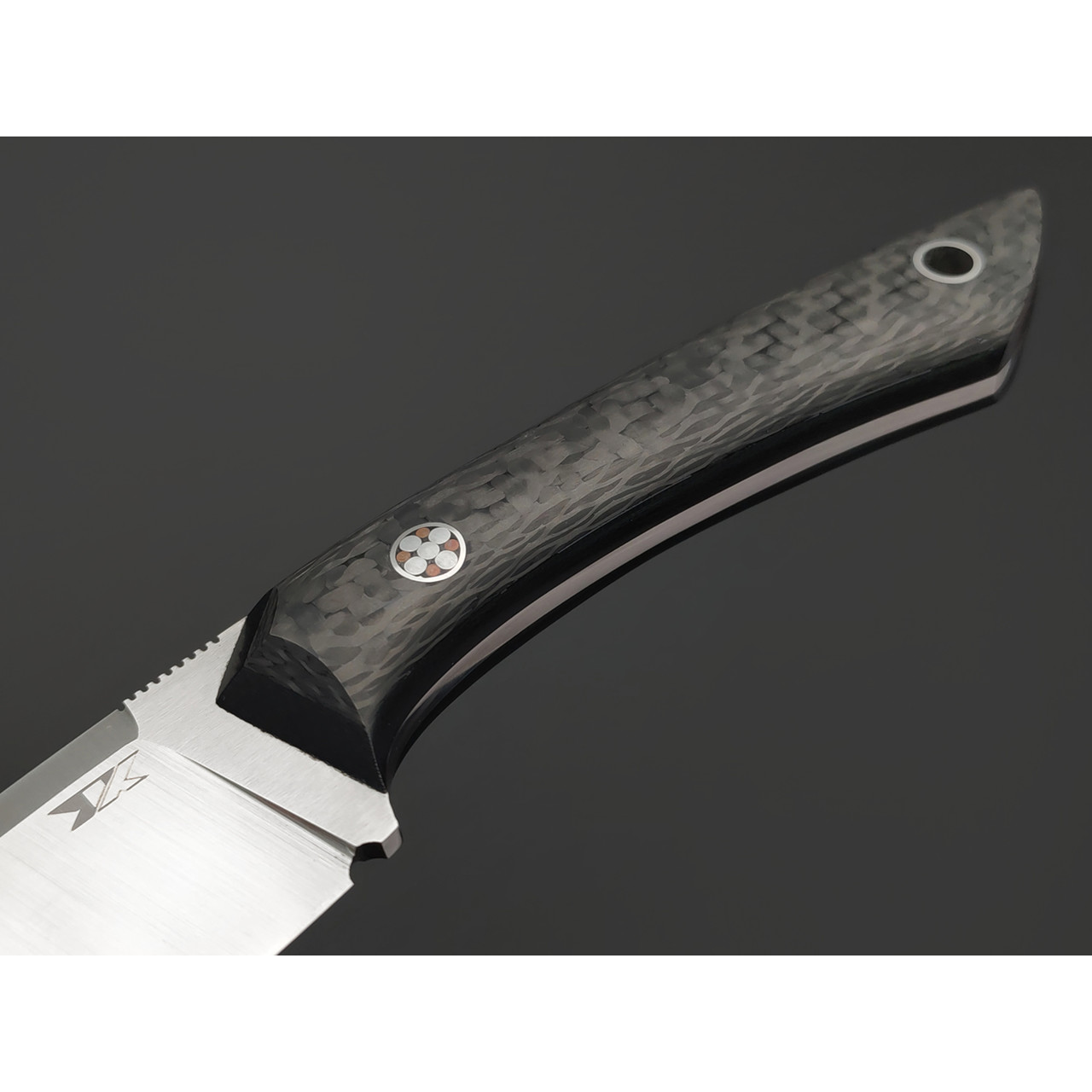 7 ножей нож Джек малый сталь PGK satin, рукоять Carbon fiber, G10 black
