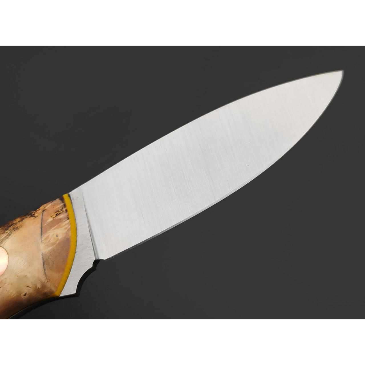 7 ножей нож Колибри сталь VG-10 satin, рукоять Кап клёна, G10 yellow