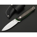 7 ножей нож Колибри сталь N690 satin, рукоять Carbon fiber, G10 green & black 7 ножей нож Колибри сталь N690 satin, рукоять Carbon fiber, G10 green & black