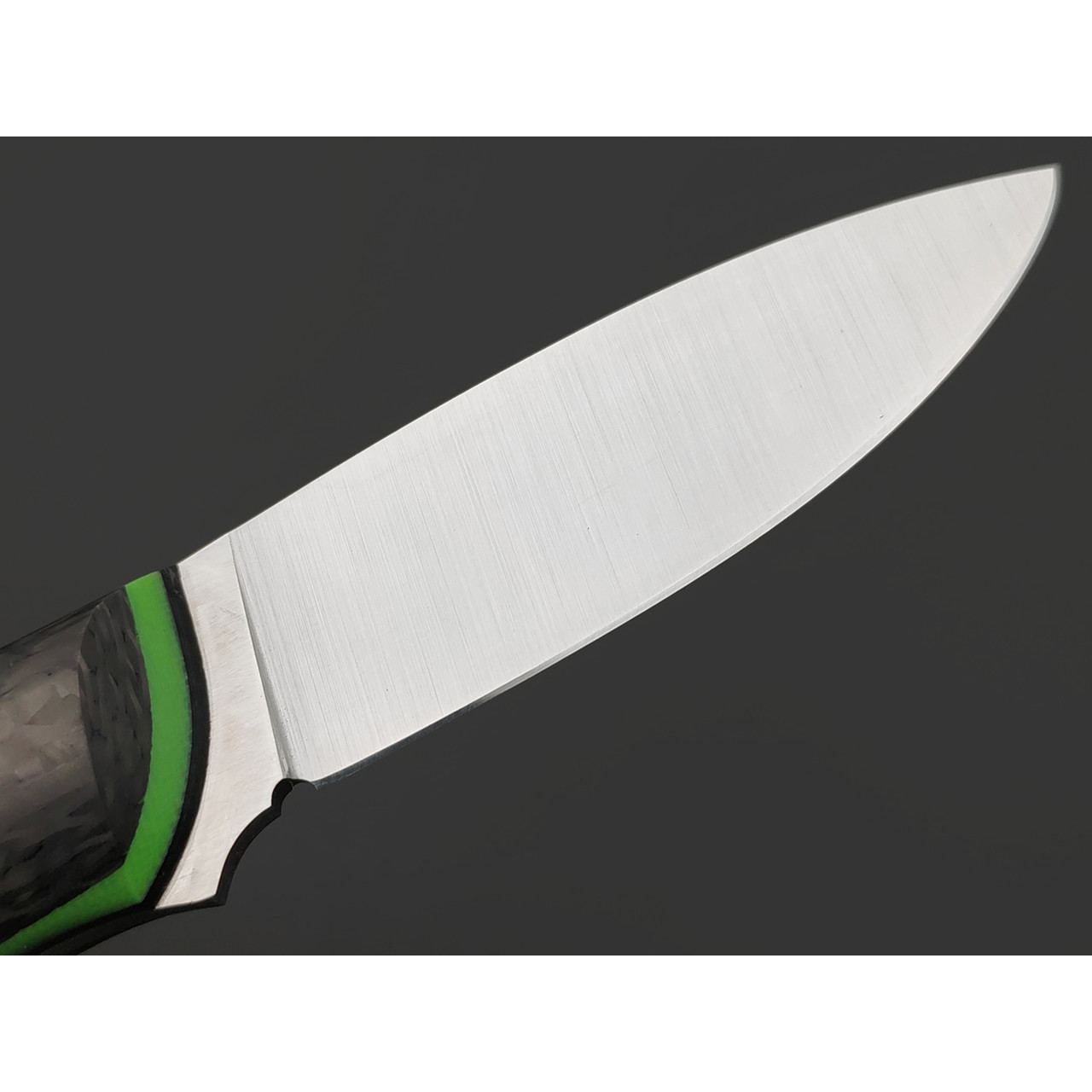 7 ножей нож Колибри сталь N690 satin, рукоять Carbon fiber, G10 green & black
