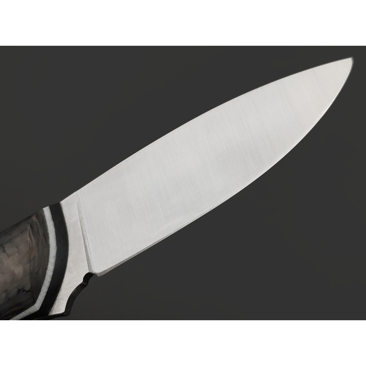 7 ножей нож Колибри сталь N690 satin, рукоять Carbon fiber, G10 white & black