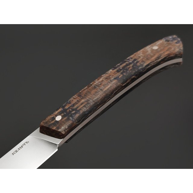 Кметь нож КМ-062 Игла ЦМ сталь Elmax, рукоять Micarta jute