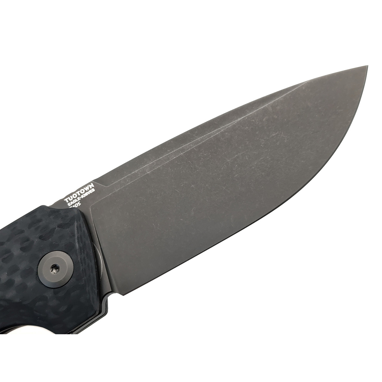 TuoTown и Eagle Knives складной нож Kurakh Black сталь T10S PVD, рукоять G10-Карбон