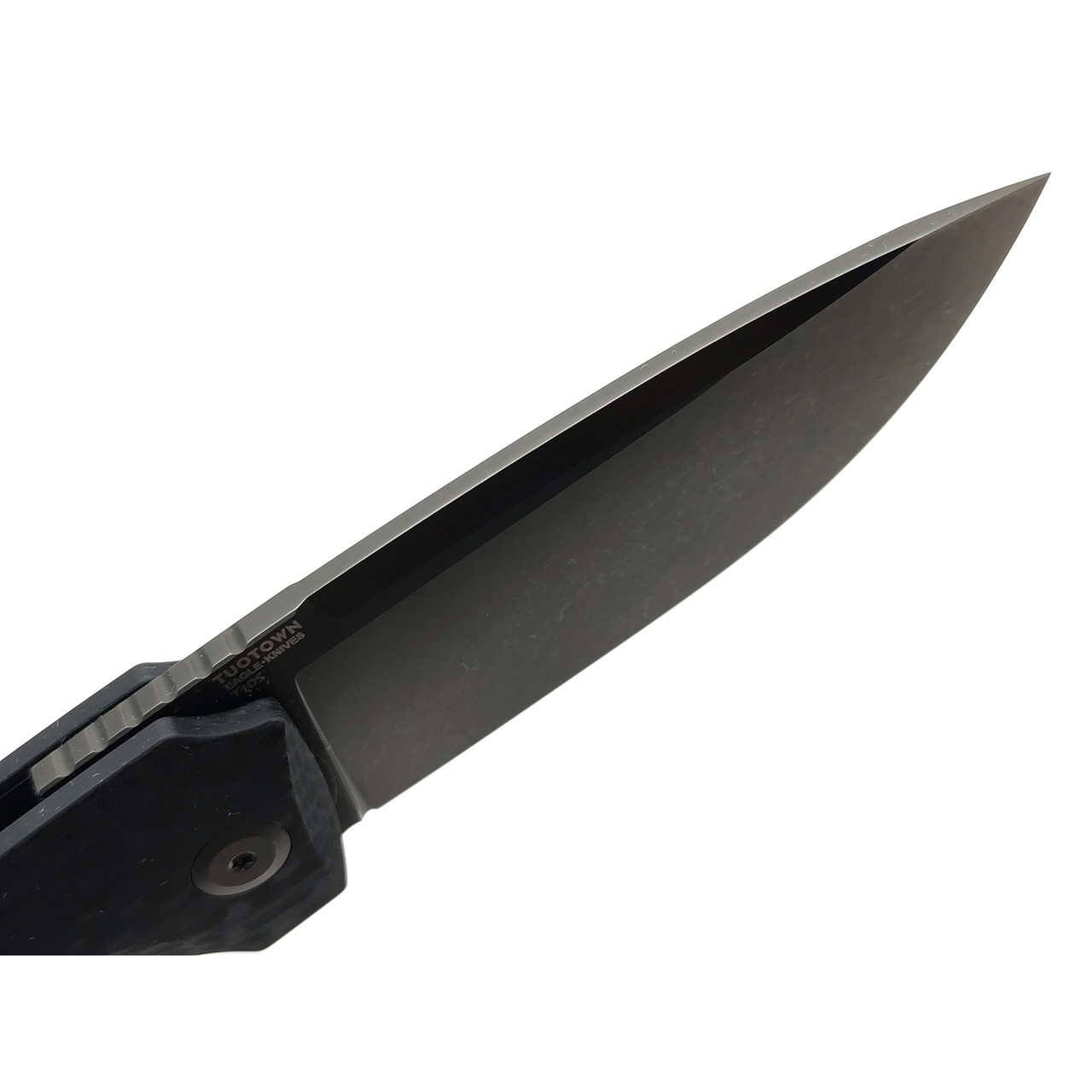 TuoTown и Eagle Knives складной нож Kurakh Black сталь T10S PVD, рукоять G10-Карбон