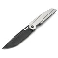 TuoTown складной нож Doroda Limited Edition TDR-MKB сталь M390 Black PVD, рукоять Crystal titanium grey