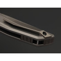 TuoTown складной нож Doroda TDR-SSM сталь Laminated SLD-Copper, рукоять Titanium TC4 Grey
