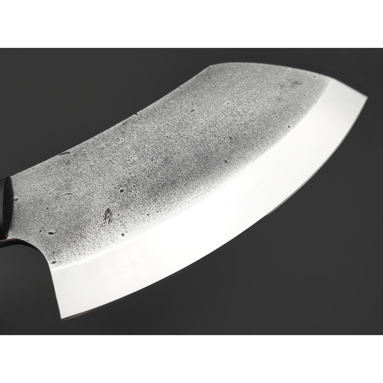 Товарищество Завьялова тяпка для мяса Палач №1 сталь 95Х18, рукоять Чёрный граб, латунь