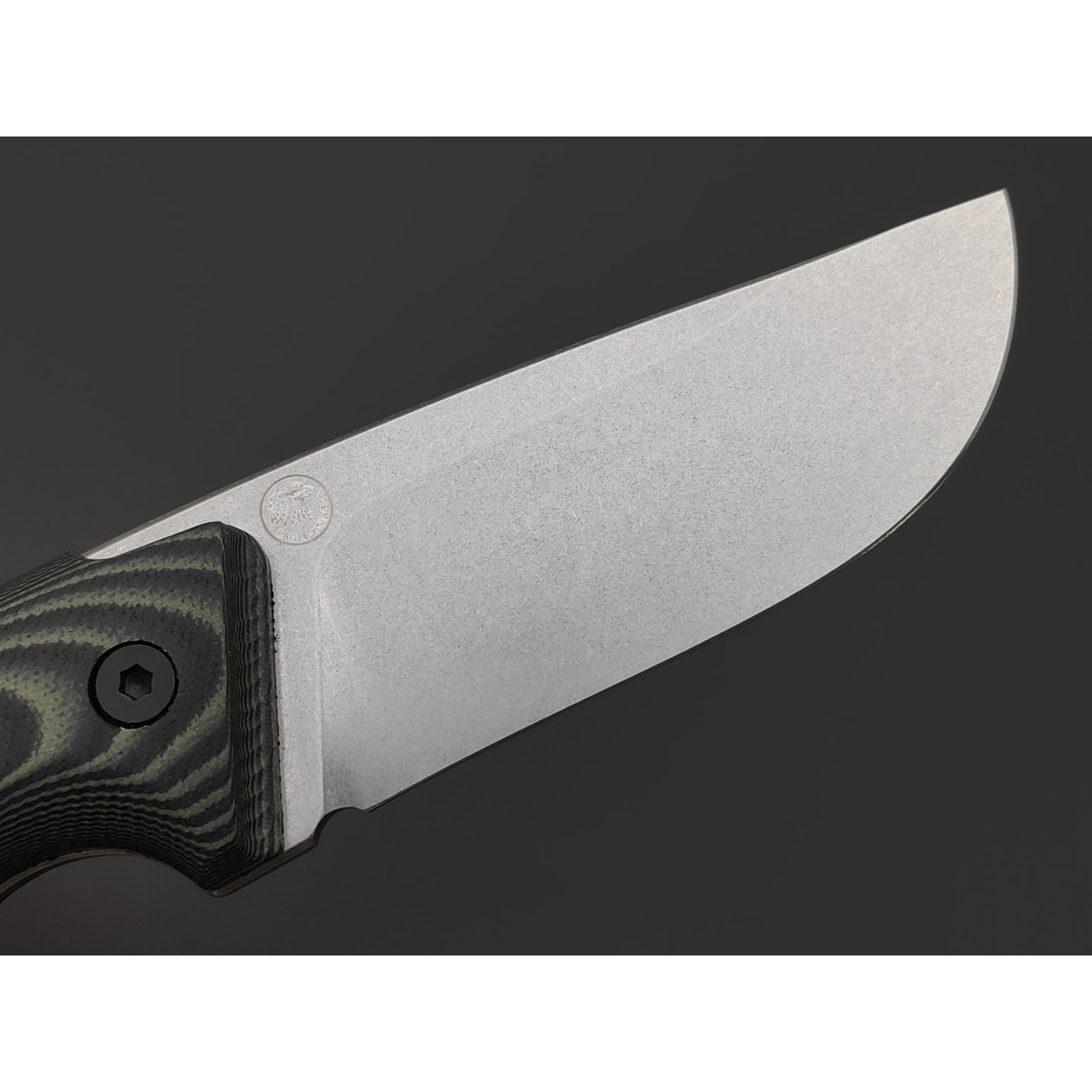 Eagle Knives нож Forester 1 сталь Aus10Co стоунвош, рукоять G10 black & green, ножны Kydex