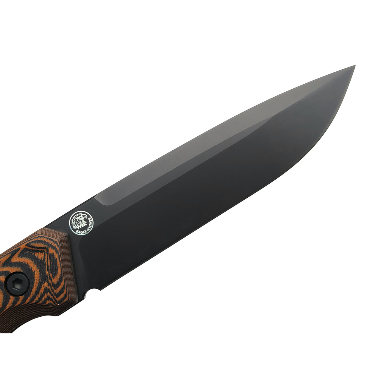 Eagle Knives нож Aviator 1 сталь Aus10Co black, рукоять G10 black & orange, ножны Kydex