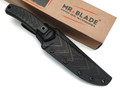 Mr.Blade нож Pitbull сталь 95Х18 stonewash, рукоять Elastron black