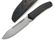 Mr.Blade нож Pitbull сталь 95Х18 stonewash, рукоять Elastron black