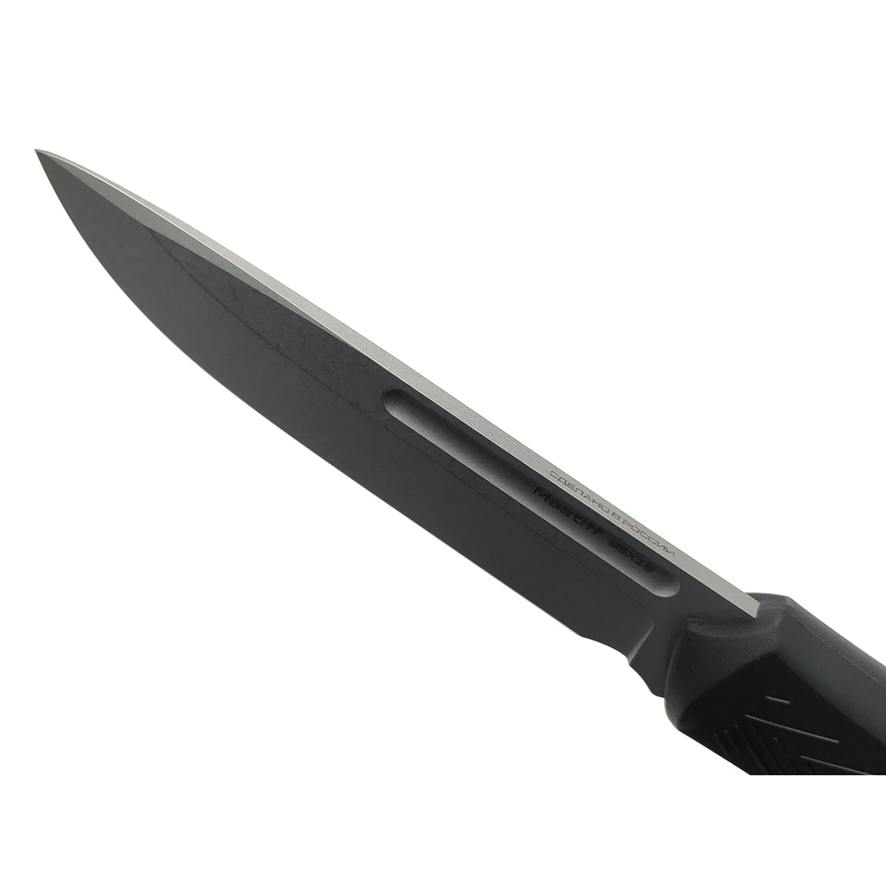 Mr.Blade нож Mastiff сталь 95Х18 стоунвош, рукоять Elastron black