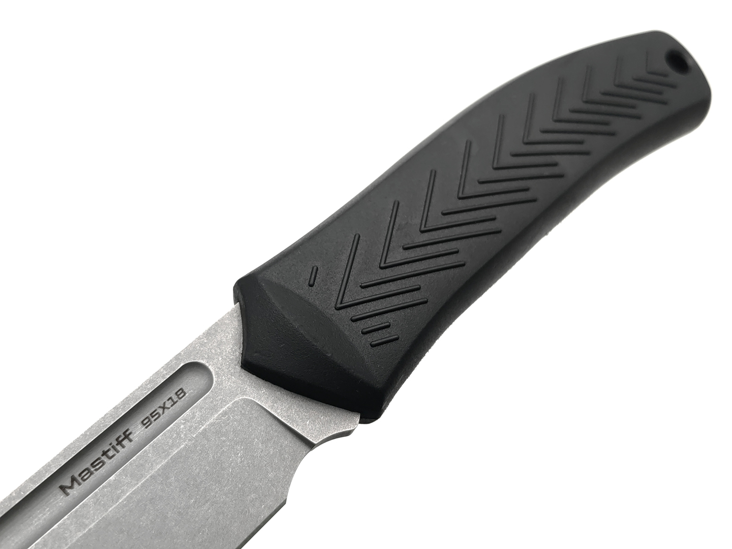 Mr.Blade нож Mastiff сталь 95Х18 stonewash, рукоять Elastron black