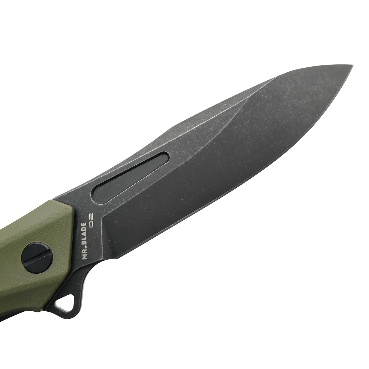 Mr.Blade складной нож Hemnes Gen.2 сталь D2 блэквош, рукоять G10 olive
