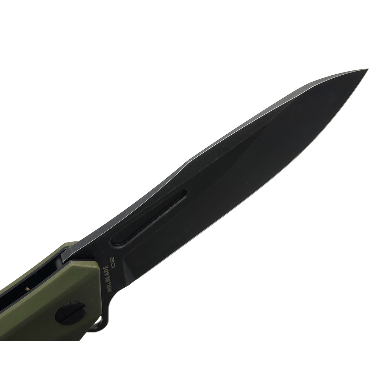 Mr.Blade складной нож Hemnes Gen.2 сталь D2 блэквош, рукоять G10 olive