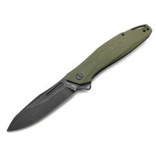 Mr.Blade складной нож Hemnes Gen.2 сталь D2 блэквош, рукоять G10 olive
