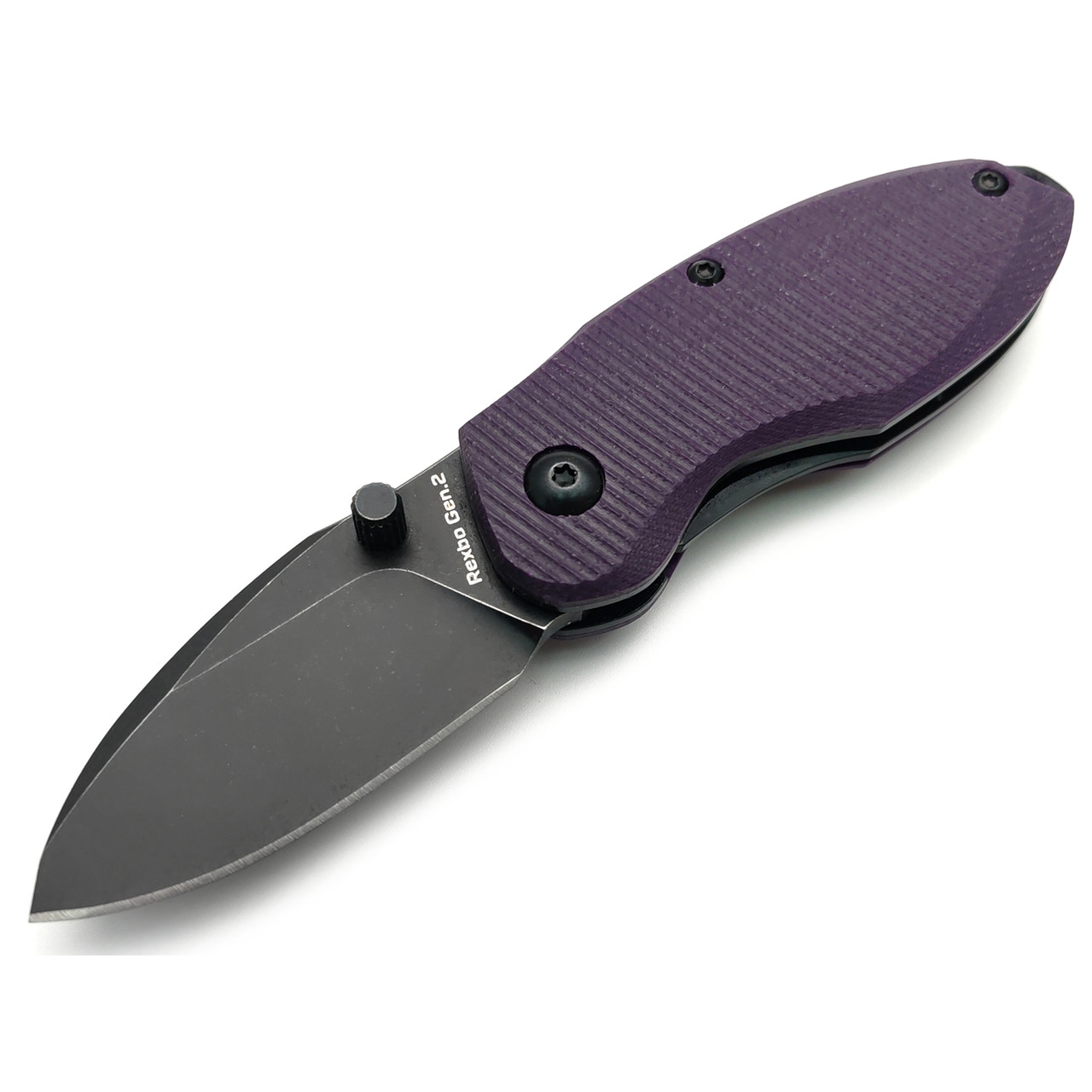 Mr.Blade нож Rexbo Gen.2 сталь D2, рукоять G10 violet