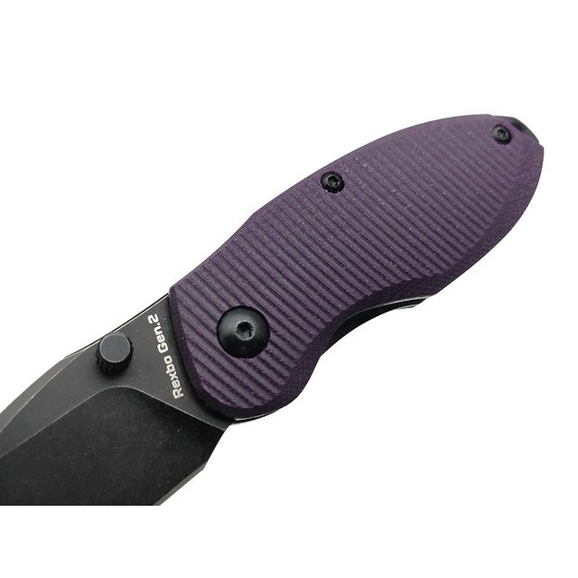 Mr.Blade нож Rexbo Gen.2 сталь D2, рукоять G10 violet