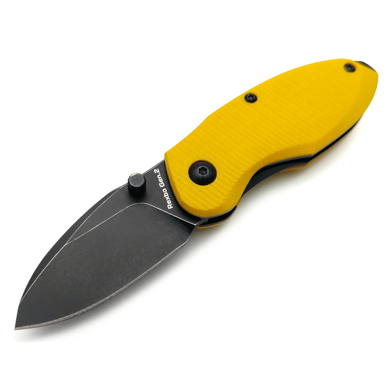 Mr.Blade нож Rexbo Gen.2 сталь D2, рукоять G10 yellow
