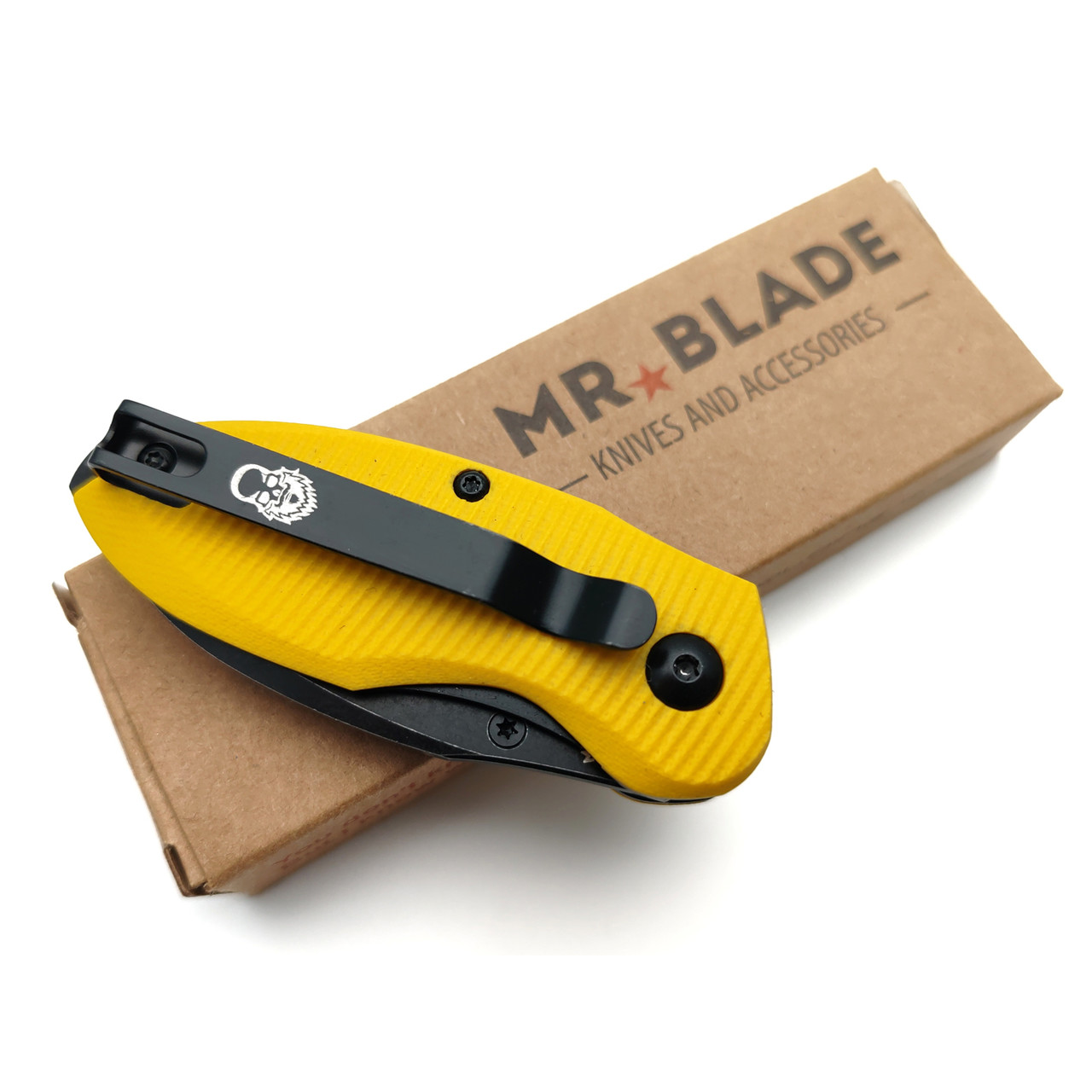 Mr.Blade нож Rexbo Gen.2 сталь D2, рукоять G10 yellow