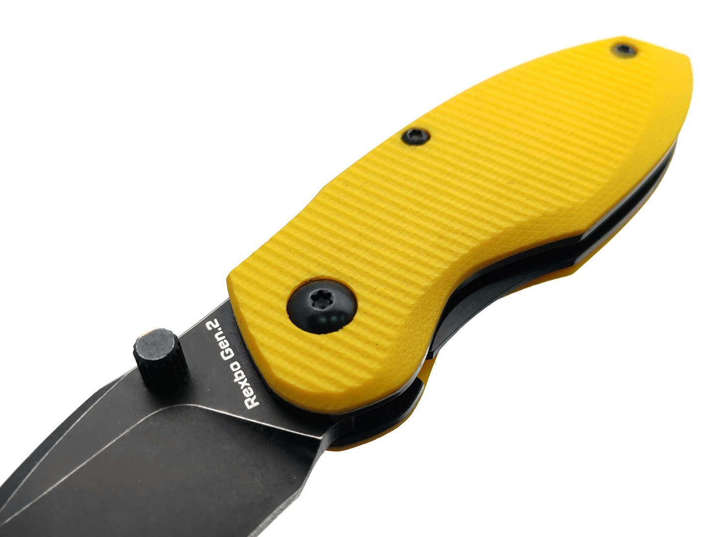 Mr.Blade нож Rexbo Gen.2 сталь D2, рукоять G10 yellow