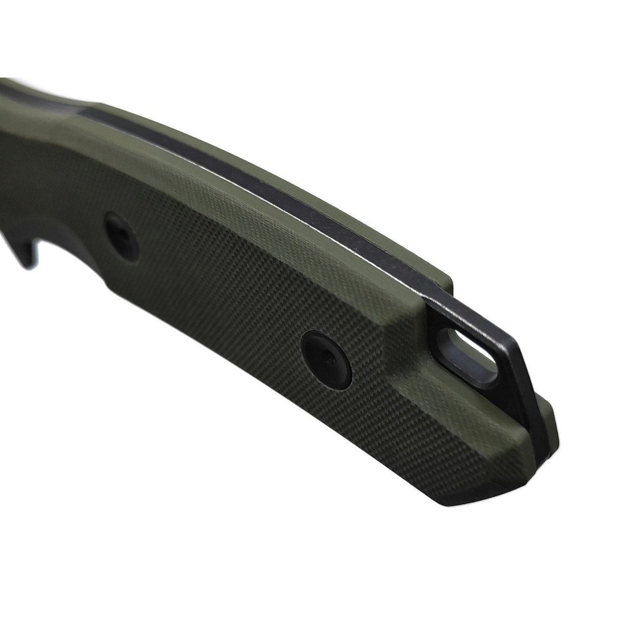 Mr.Blade нож Hellcat CQB сталь Aus-8 блэквош, рукоять G10 olive