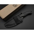 Град Горький нож Райбек №1 сталь PGK травление, рукоять G10 black & red Град Горький нож Райбек №1 сталь PGK травление, рукоять G10 black & red