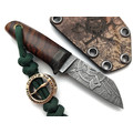 Волчий Век нож Мини Сечень Custom сталь CPM Rex121 WA, рукоять Дерево айронвуд, carbon fiber chaotic gold Волчий Век нож Мини Сечень Custom сталь CPM Rex121 WA, рукоять Дерево айронвуд, carbon fiber chaotic gold
