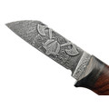 Волчий Век нож Мини Сечень Custom сталь CPM Rex121 WA, рукоять Дерево айронвуд, carbon fiber chaotic gold Волчий Век нож Мини Сечень Custom сталь CPM Rex121 WA, рукоять Дерево айронвуд, carbon fiber chaotic gold