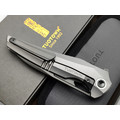 TuoTown складной нож Magpie Integral TMP-MSD сталь M390 DLC, рукоять Titanium Grey Integral TuoTown складной нож Magpie Integral TMP-MSD сталь M390 DLC, рукоять Titanium Grey Integral