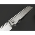 TuoTown складной нож Common TCM-MK сталь M390, рукоять Titanium Crystal Grey