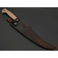Barmaley Knives нож Karabas сталь Aus10 satin, рукоять G10 tan