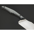 Neyris Knives нож кухонный Шрапнель Т, сталь Lomax ручной сатин, рукоять Silver Twill, пины карбон Neyris Knives нож кухонный Шрапнель Т, сталь Lomax ручной сатин, рукоять Silver Twill, пины карбон