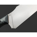 Neyris Knives нож кухонный Шрапнель Т, сталь Lomax ручной сатин, рукоять Silver Twill, пины карбон Neyris Knives нож кухонный Шрапнель Т, сталь Lomax ручной сатин, рукоять Silver Twill, пины карбон