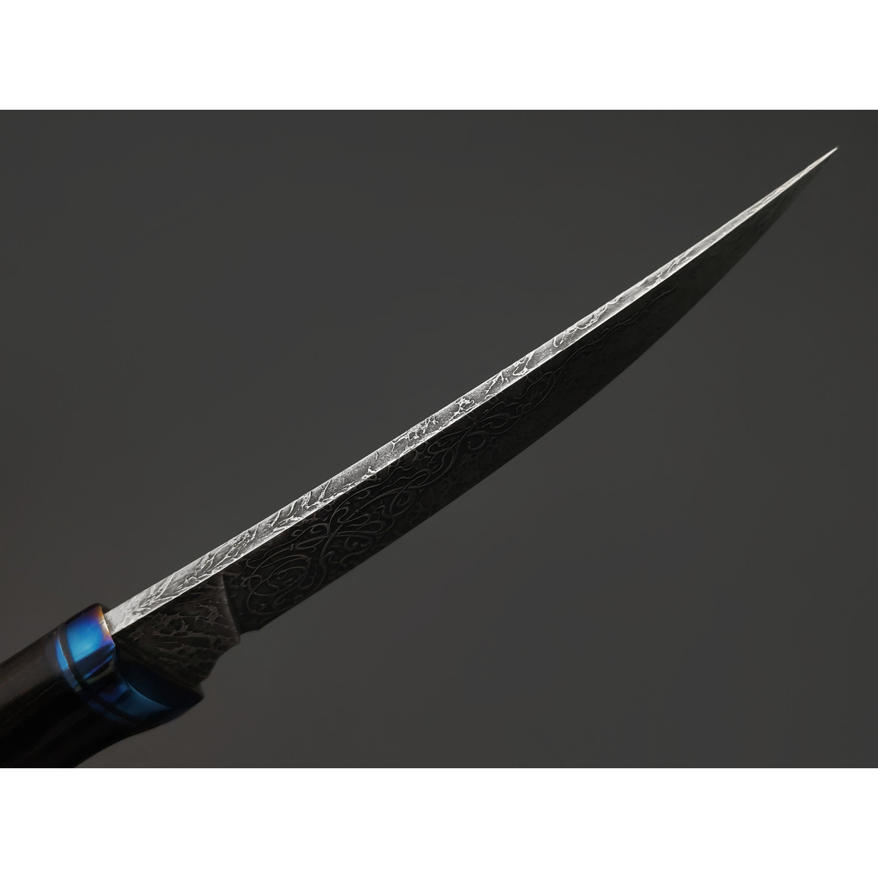 Neyris Knives нож Перс сталь CPM S125V худ. травление, рукоять Дерево гренадил, титан
