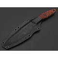 Neyris Knives нож Химера сталь N690 стоунвош, рукоять G10 black & red Neyris Knives нож Химера сталь N690 стоунвош, рукоять G10 black & red