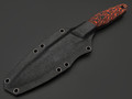 Neyris Knives нож Химера сталь N690 stonewash, рукоять G10 black & red