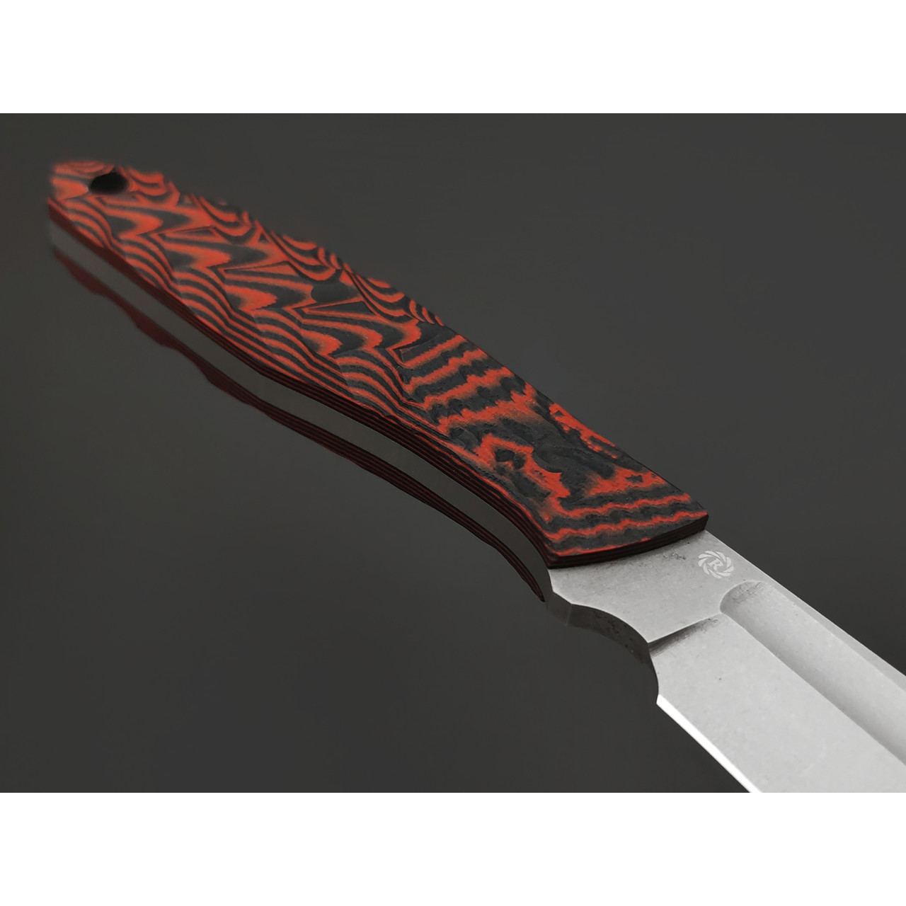 Neyris Knives нож Химера сталь N690 стоунвош, рукоять G10 black & red