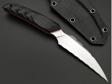 Neyris Knives нож Коготь сталь N690, рукоять G10 black & red