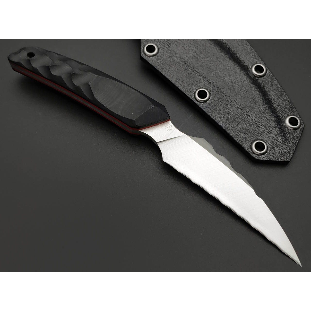 Neyris Knives нож Коготь сталь N690, рукоять G10 black & red