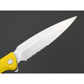 Daggerr нож Vendetta Yellow Serrated SW DL сталь 8Cr14MoV стоунвош, рукоять FRN yellow Daggerr нож Vendetta Yellow Serrated SW DL сталь 8Cr14MoV стоунвош, рукоять FRN yellow