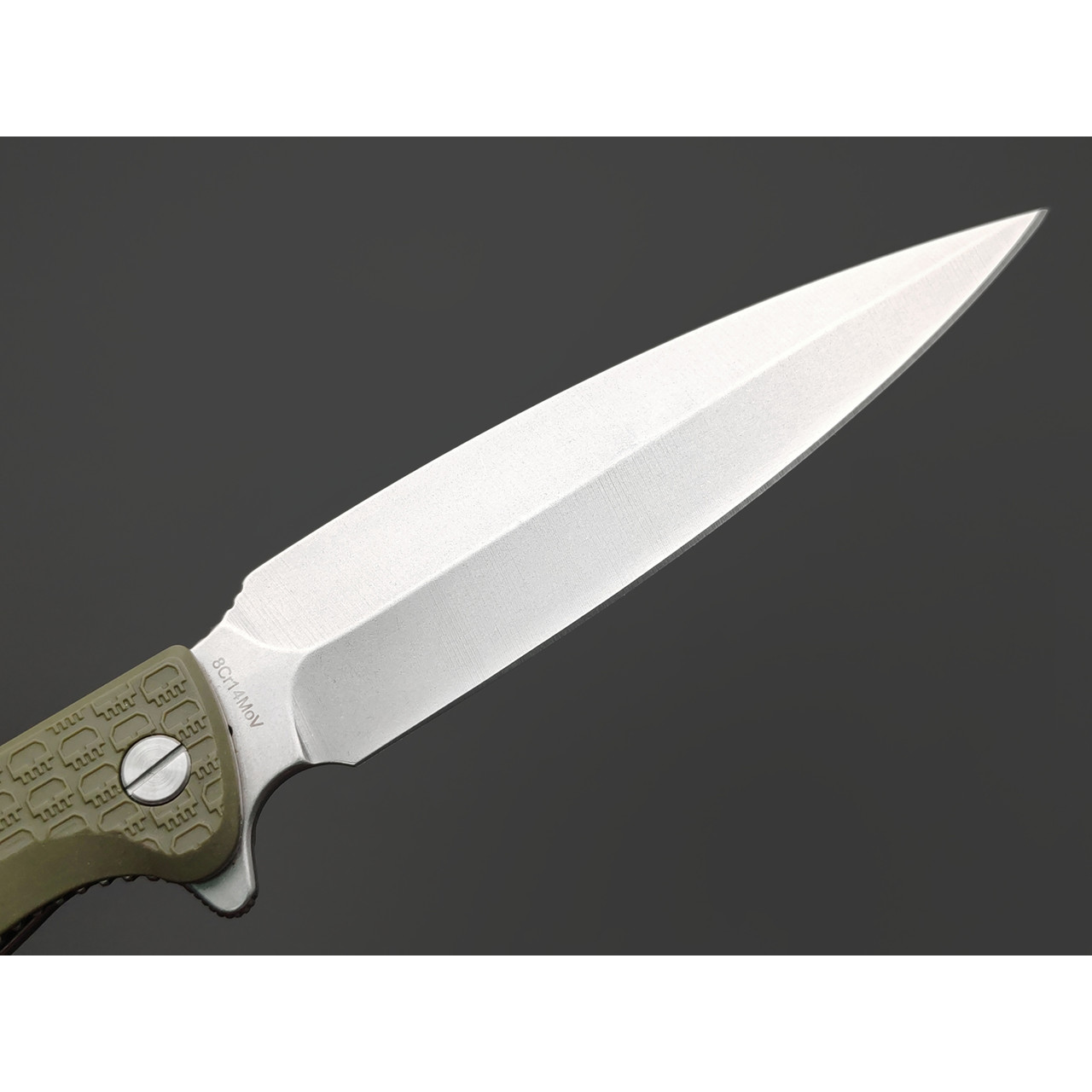 Daggerr нож Vendetta Olive SW DL сталь 8Cr14MoV стоунвош, рукоять FRN olive