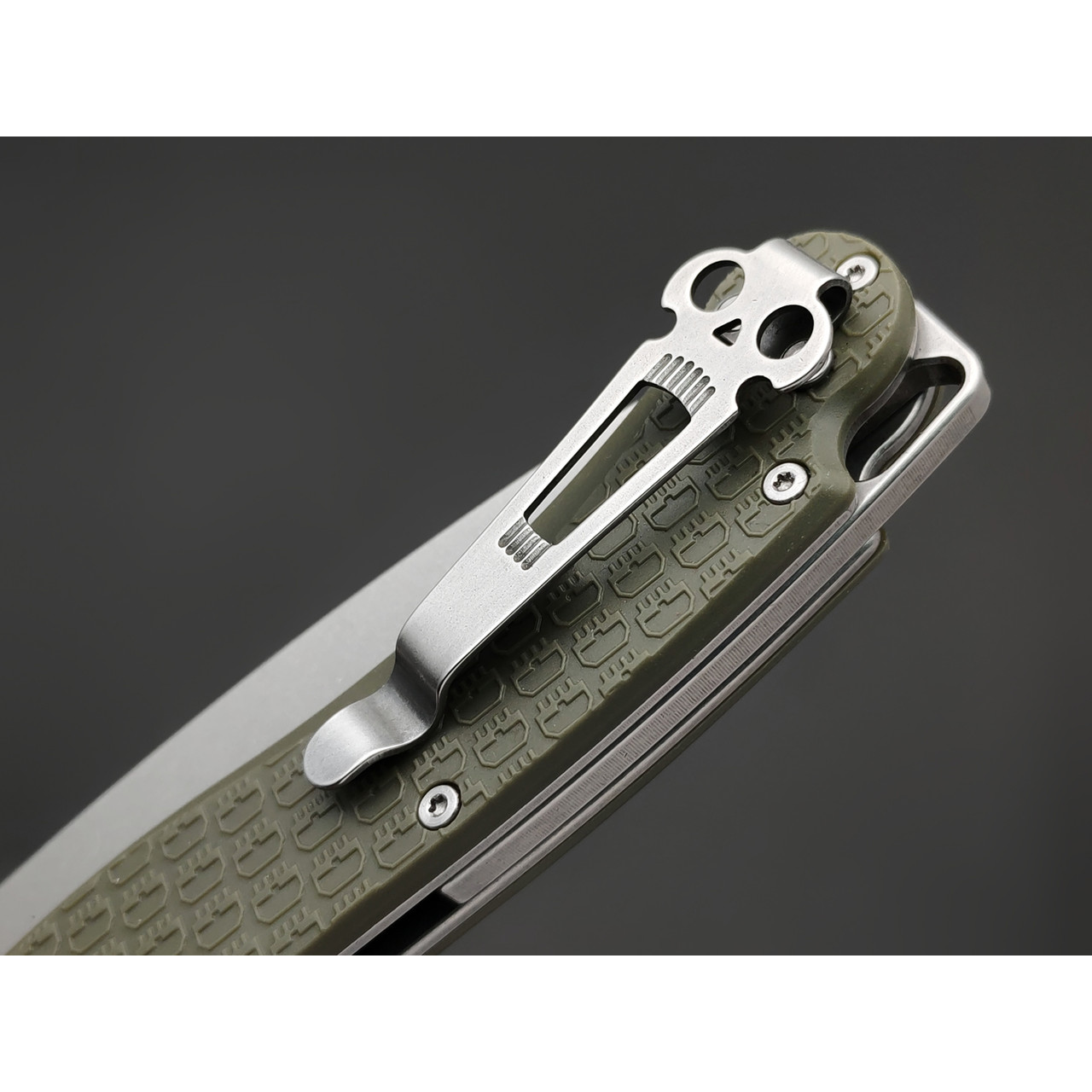 Daggerr нож Vendetta Olive SW DL сталь 8Cr14MoV стоунвош, рукоять FRN olive