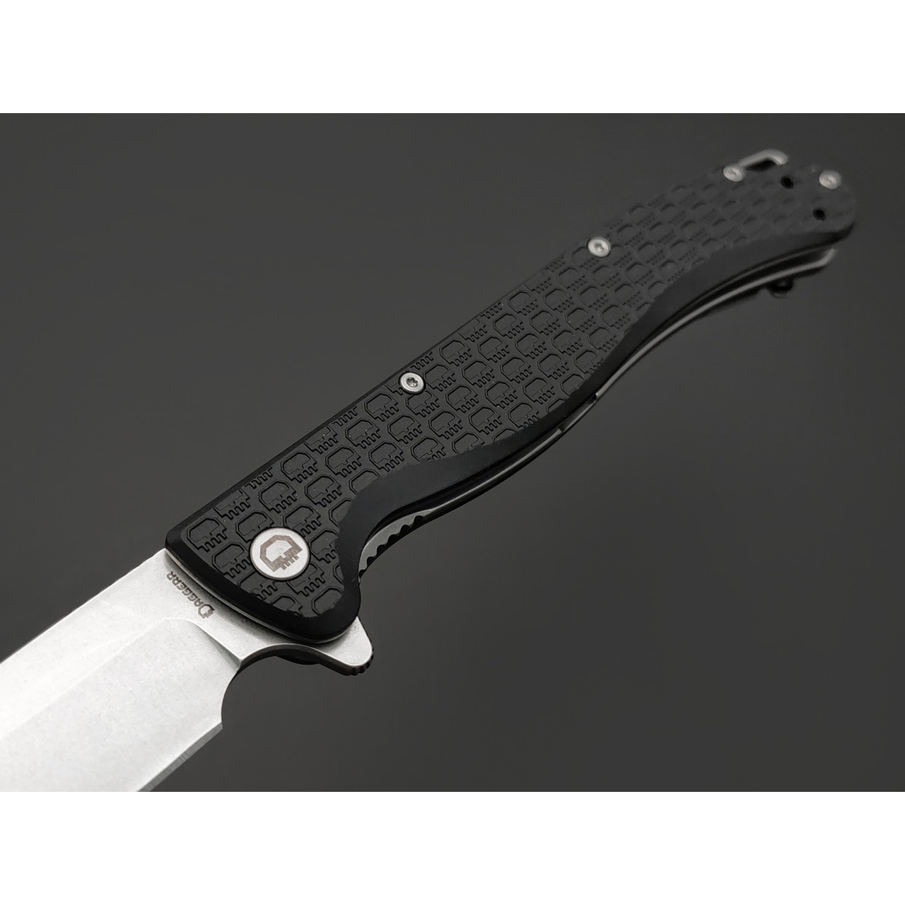 Daggerr нож Shogun DL сталь 8Cr14MoV стоунвош, рукоять FRN black