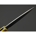 Daggerr нож Shogun Yellow SW DL сталь 8Cr14MoV стоунвош, рукоять FRN yellow
