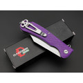 Daggerr нож Powie Purple SW DL сталь 8Cr14MoV стоунвош, рукоять FRN purple