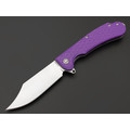 Daggerr нож Powie Purple SW DL сталь 8Cr14MoV стоунвош, рукоять FRN purple